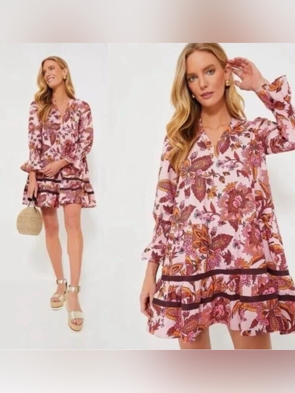 NWOT Women’s Tuckernuck Tnuck
Beach Sunset Chintz Kenzo
Coverup/Dress Size Small